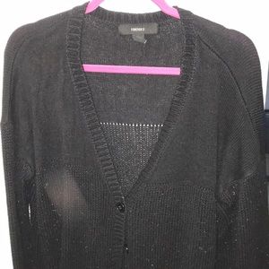 Cozy black cardigan URBAN OUTFITTERS